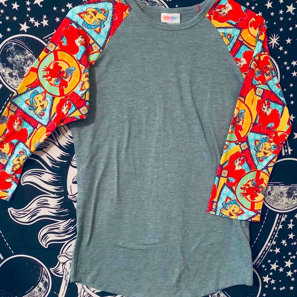 Little mermaid LulaRoe shirt